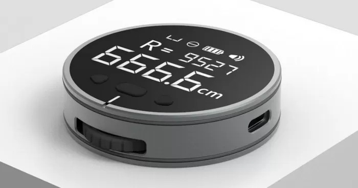 Умная электронная линейка (рулетка) Xiaomi Duke Small Q Electronic Ruler (Black)